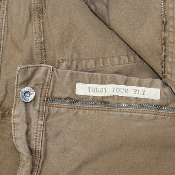 Orvis Midweight Cotton Duck Canvas Mens 41X30 Hunting Outdoor Pants Dark Khaki - Picture 10 of 14